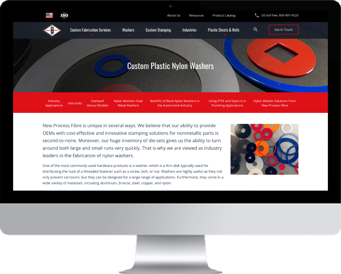 Nylon Washers for Your Automotive Applications